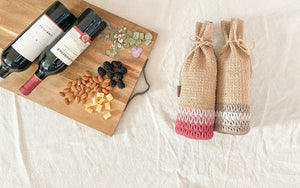 Wine bottle baskets